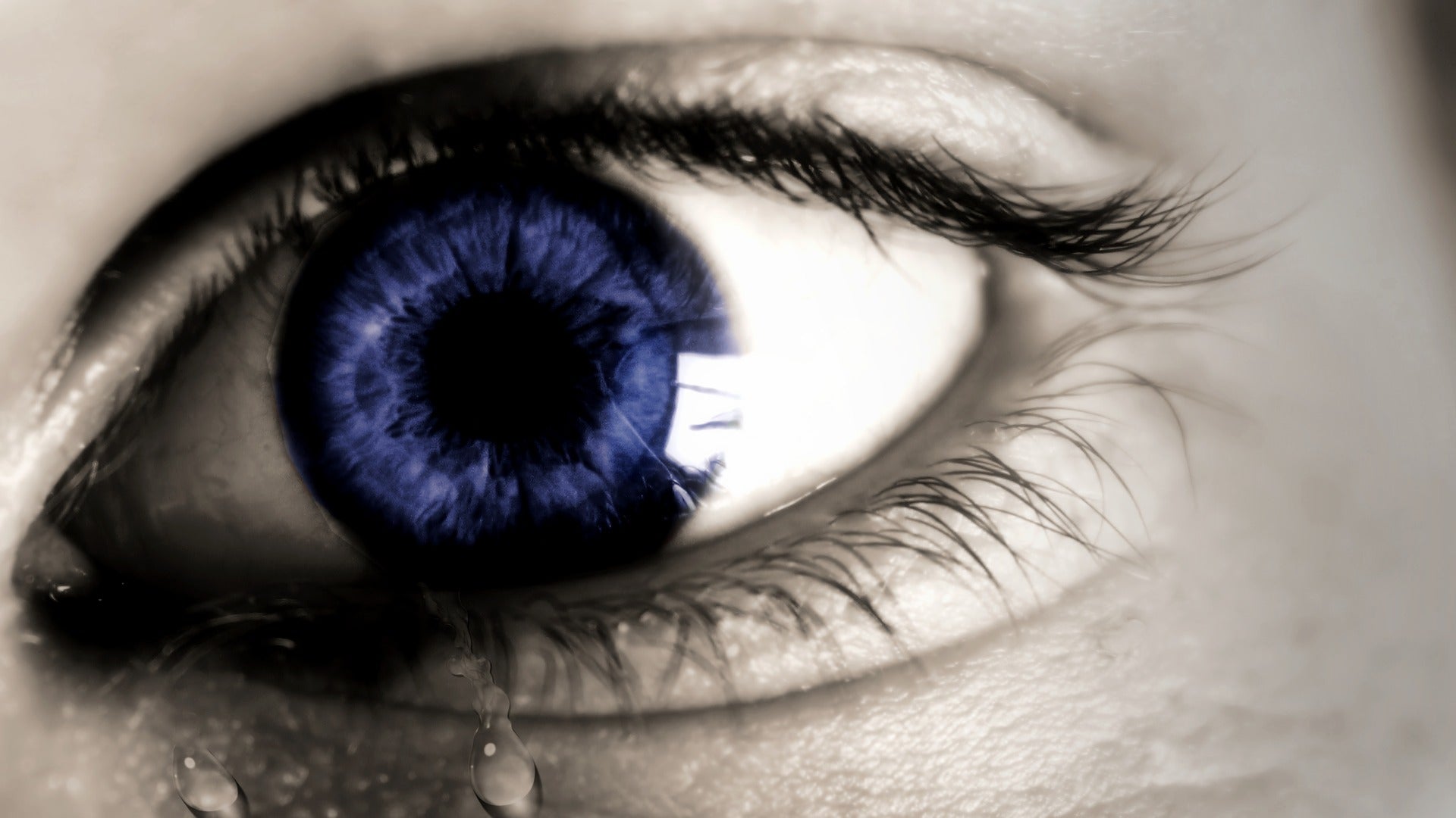 Porque os olhos choram?