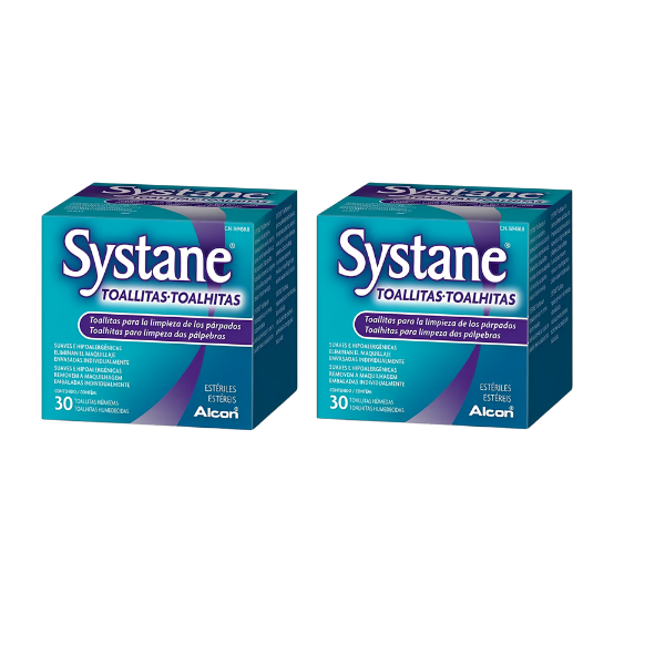Systane Toalhitas Pack de 2